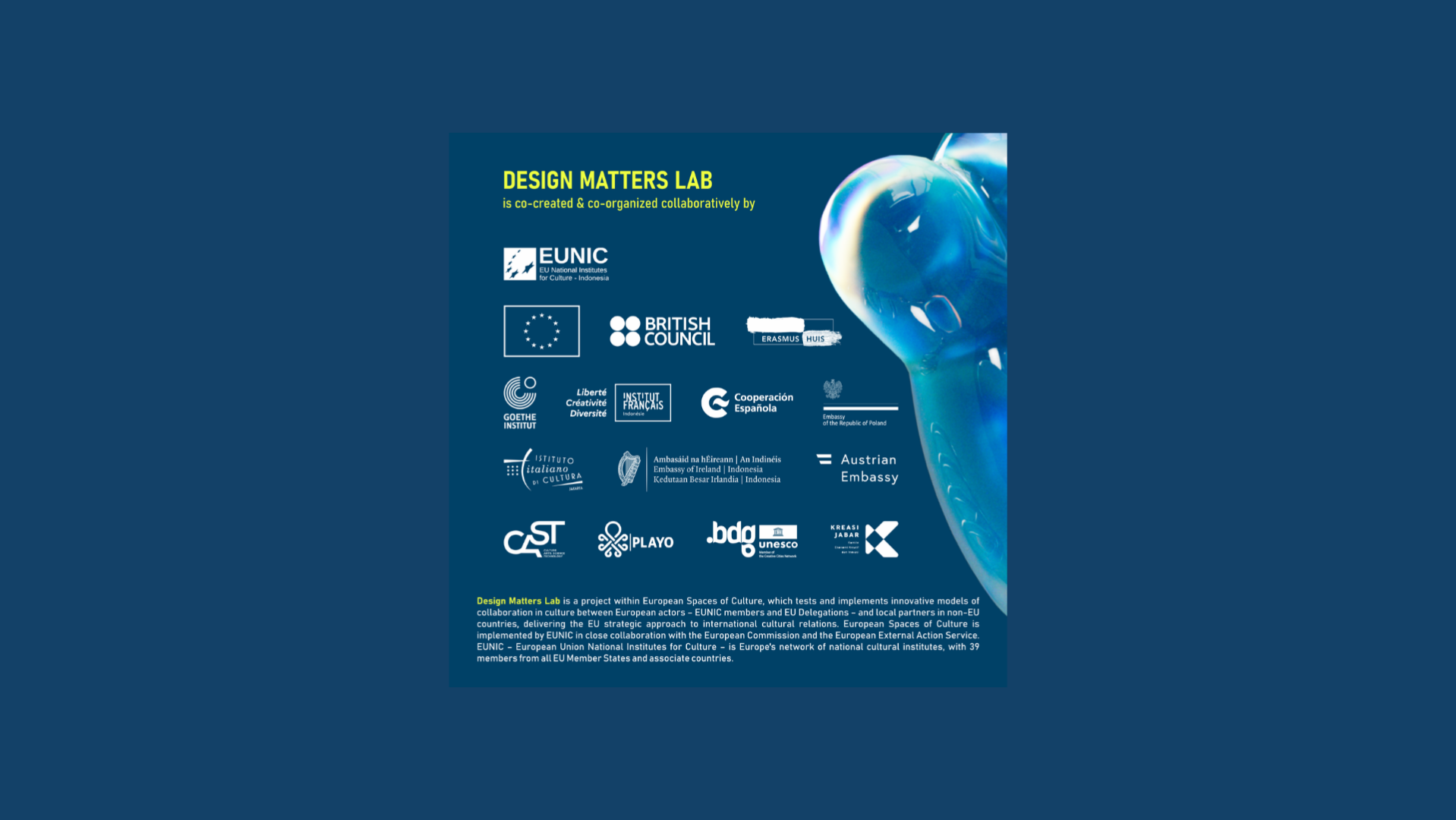 Design Matters Lab Open Call